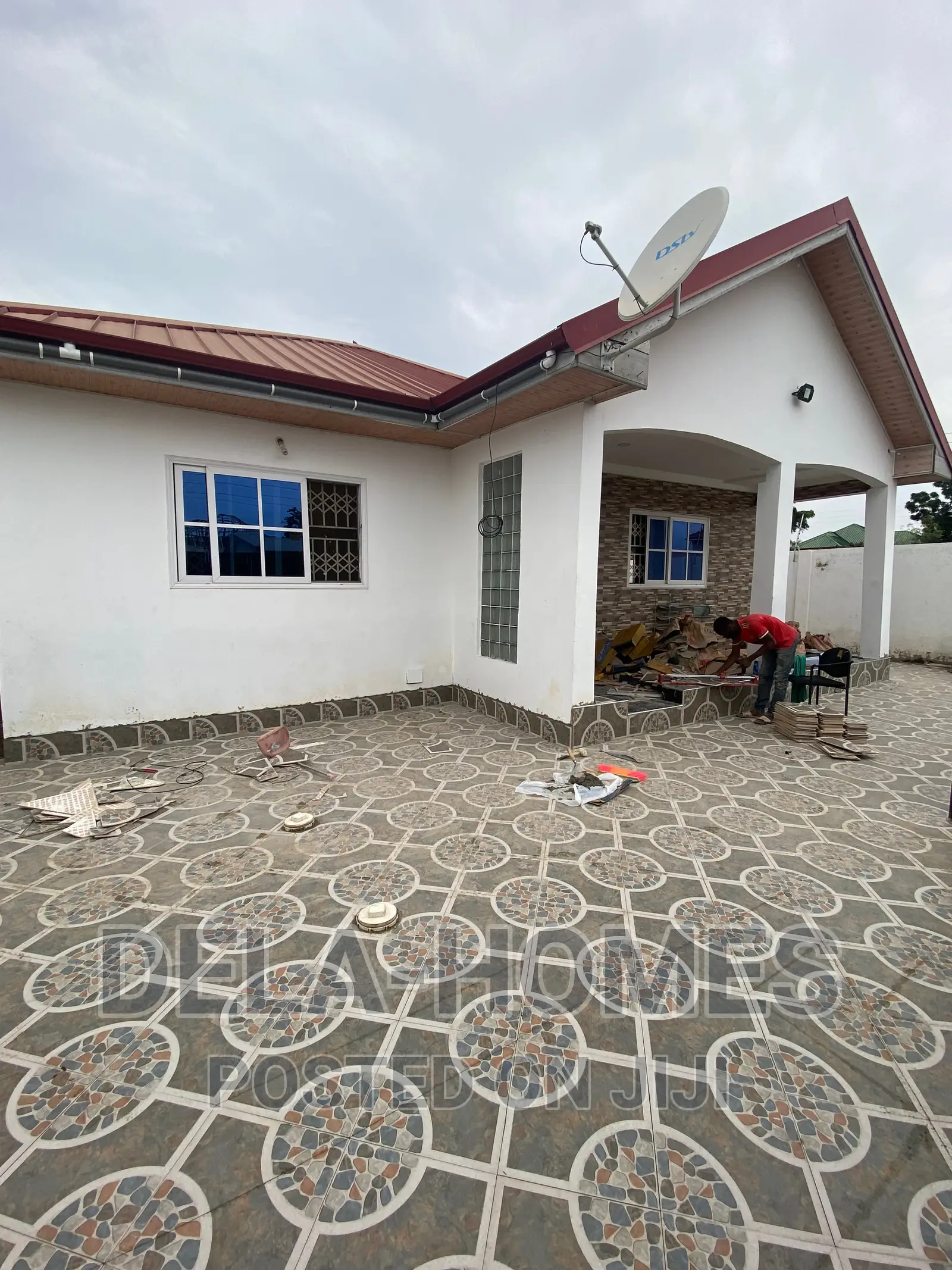Three Bedroom Self Compound for Rent at Adenta.
