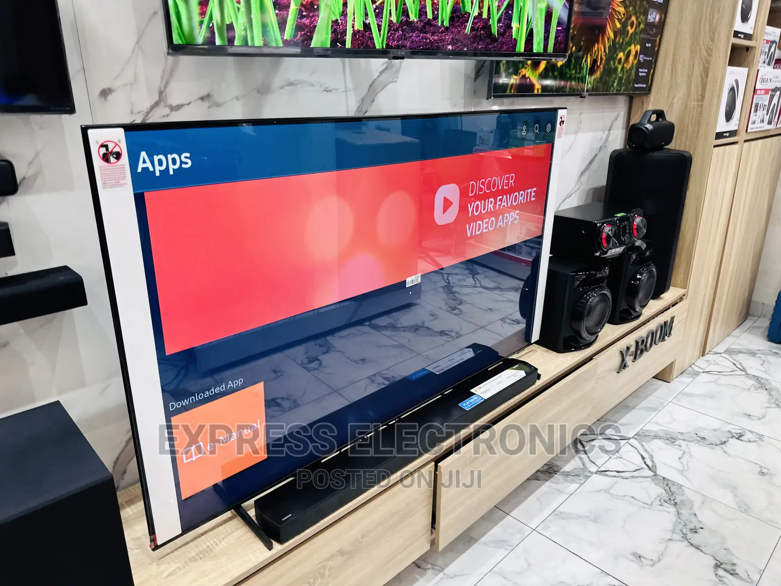 Affordable Big Screen Smart 65”Bu8000 Samsung Tv 