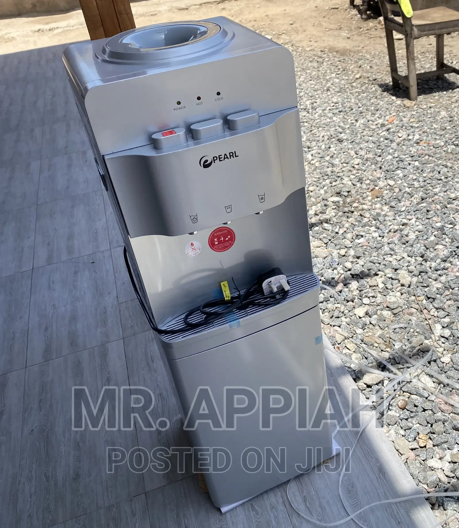 Sleek and Effective PearlPWD-1009fsl Water Dispenser,Silver