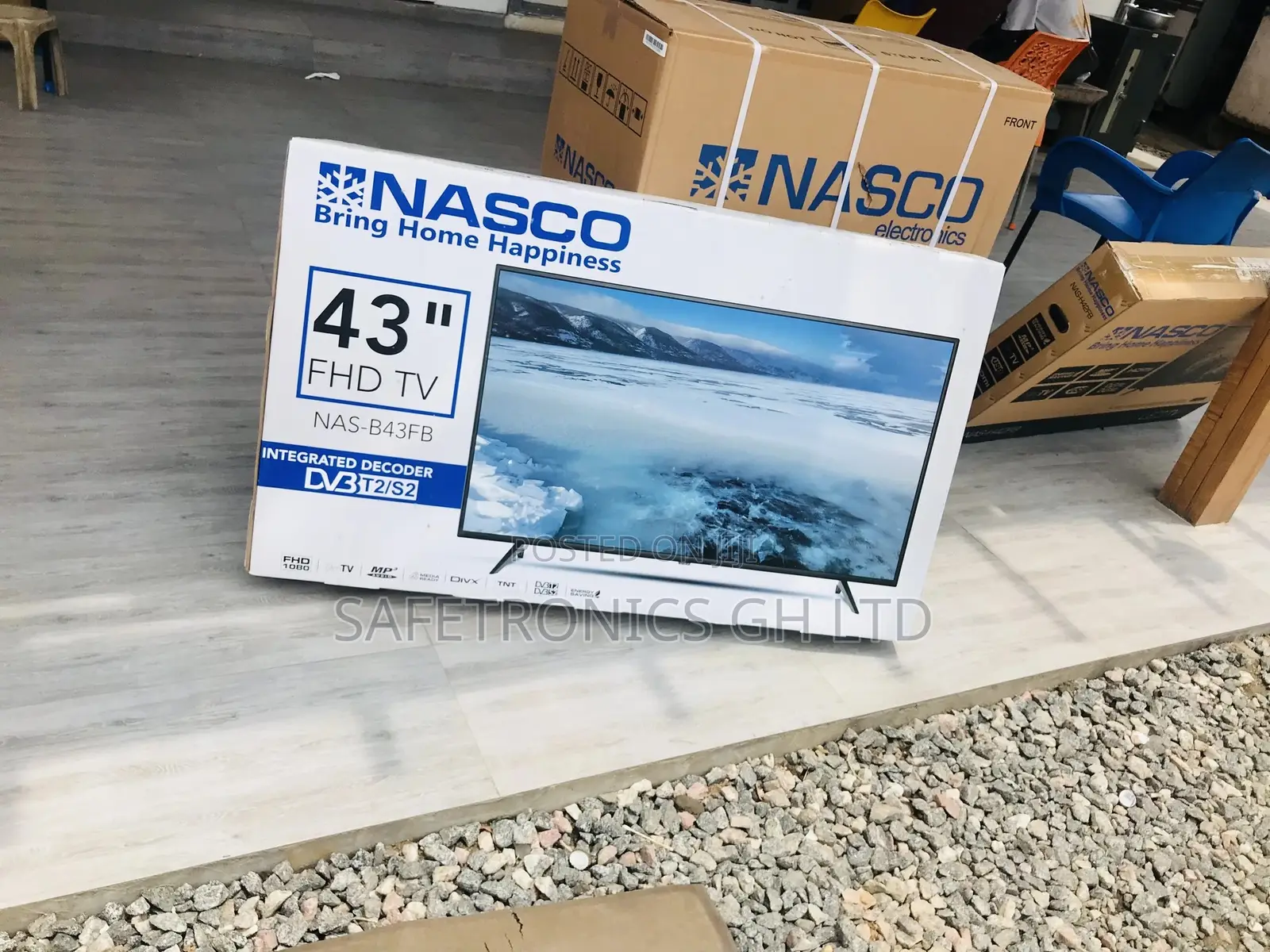 Glossy LED Tv Digital Nasco Satellite 43 Inches 