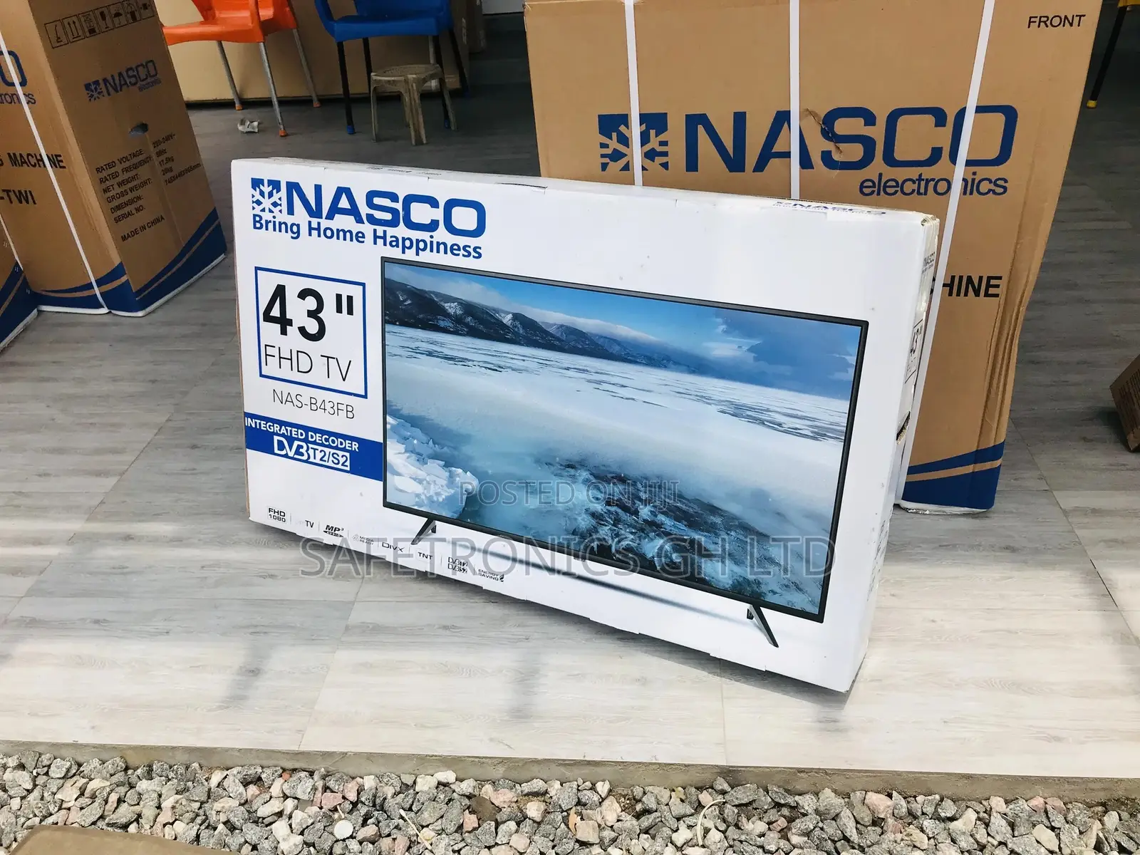 Digital Nasco 43 Inches Glossy Satellite LED Tv
