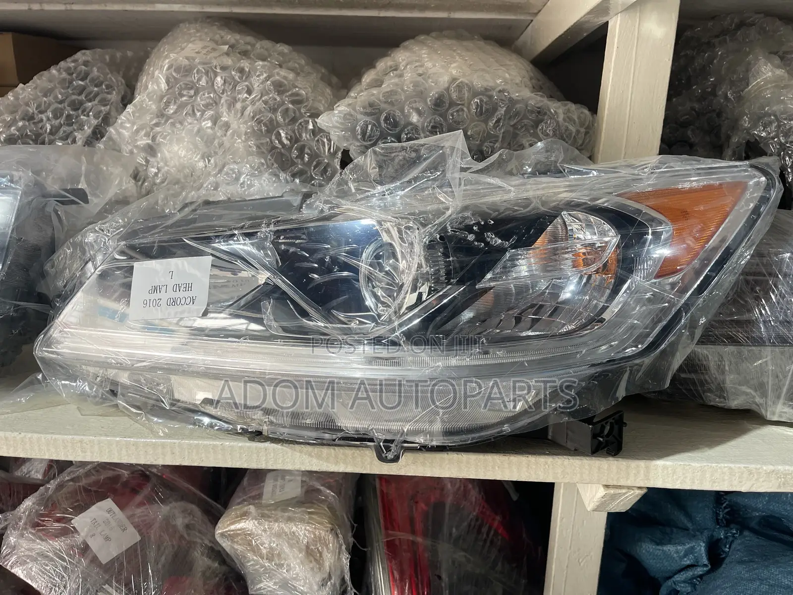 Honda Accord 2016 2017 Head Lamp Headlight