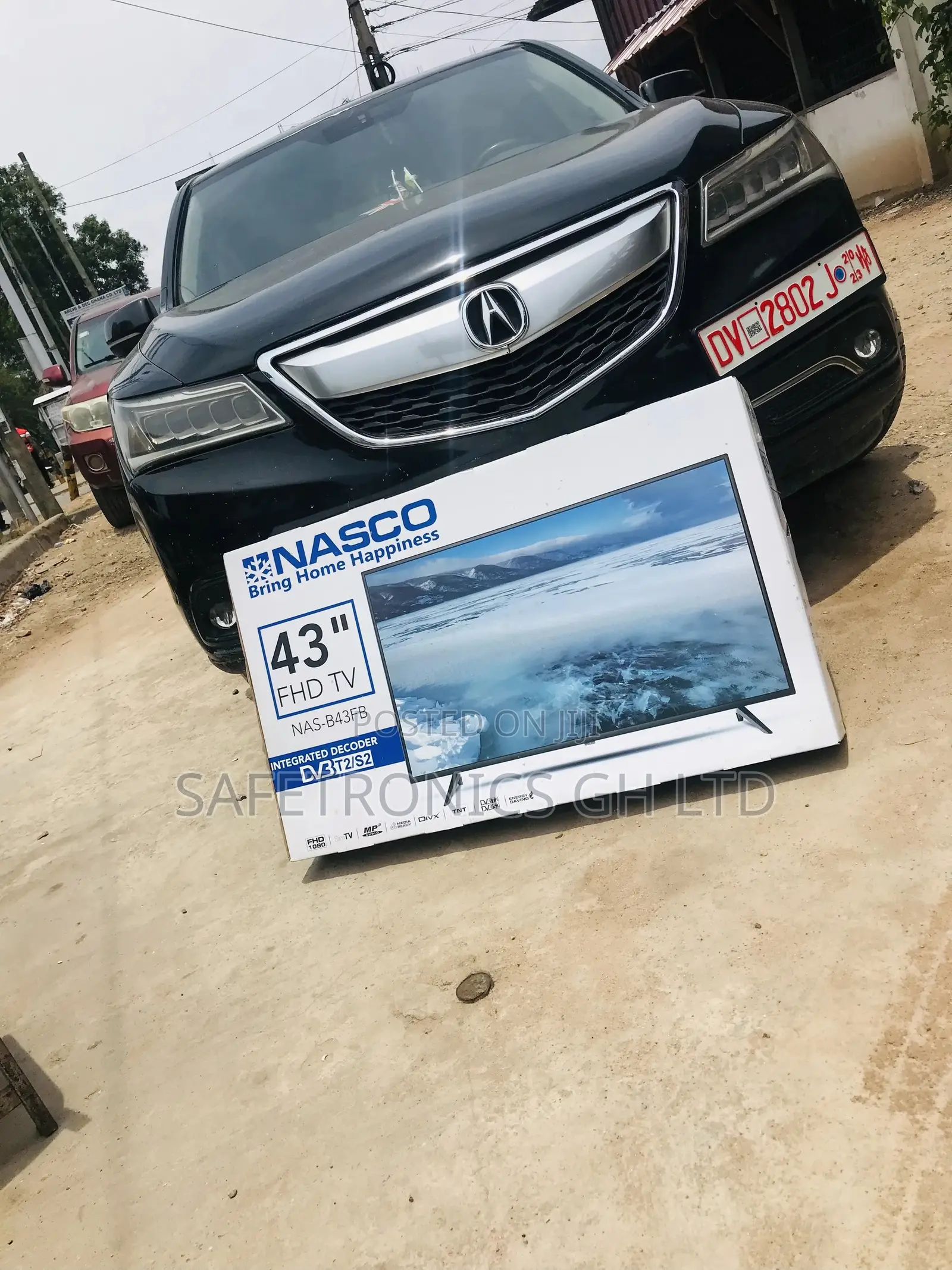 Glossy Satellite 43 Inches LED Nasco Digital Display Tv