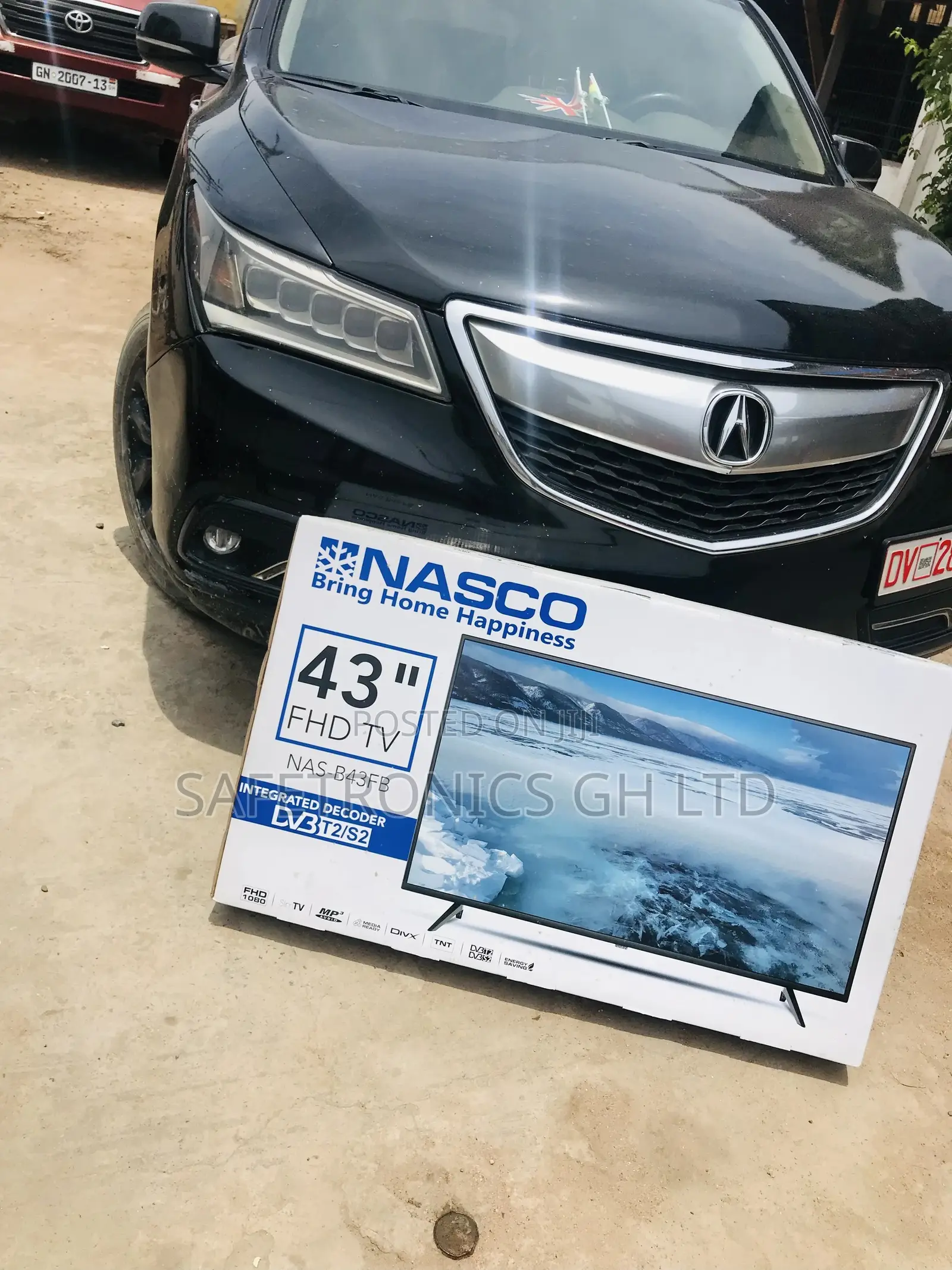 Affordable LED Glossy Digital 43 Inches Satellite Nasco