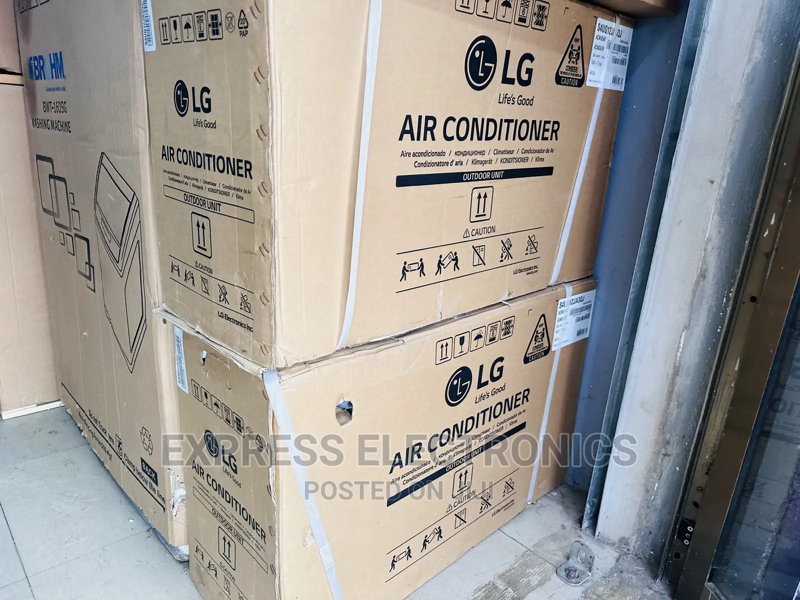 Efficient Cooling Solutions LG AC White R410 Gas Split 2hp