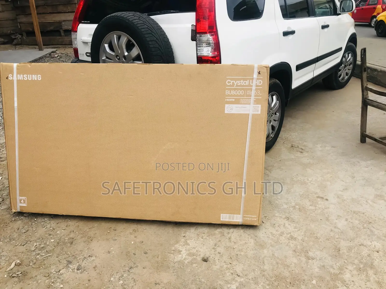 Real Smart Samsung 65 Inches Glossy LED UHD Crystal Tv