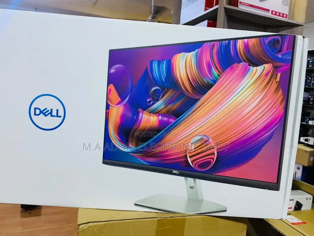 Long Lasting Dell 27” Full HD 1920x1080 Smart Monitor,S27shn