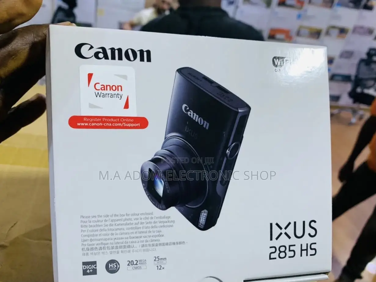 High Quality Canon Axus 185 Digital Camera(Black)