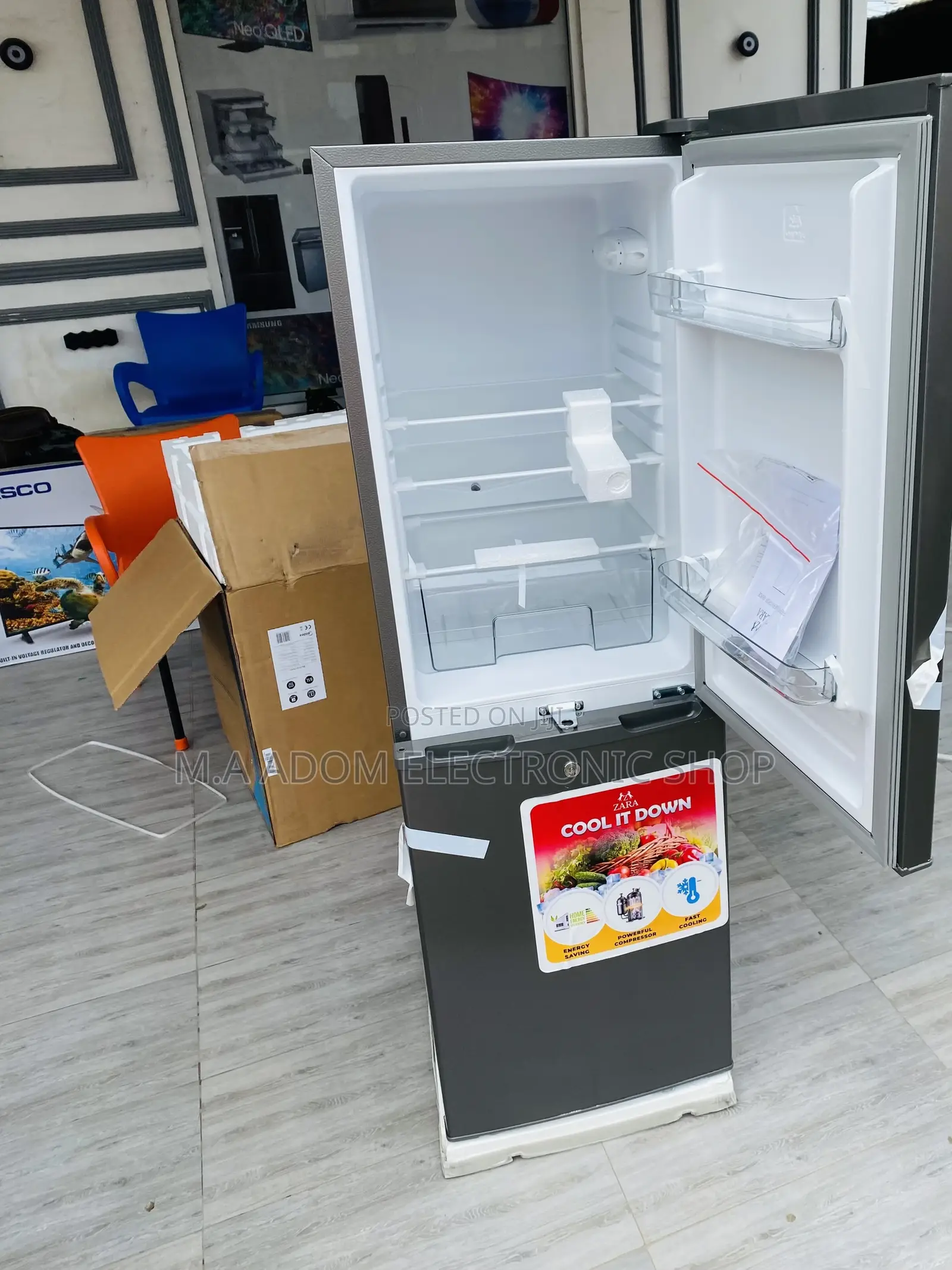 Extremely Chilling Zara 201L Double Door Fridge(Zara-240bf).