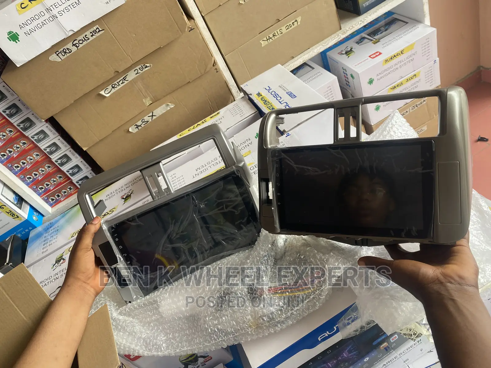 Toyota Land Cruiser 2012/2014 Android Screens