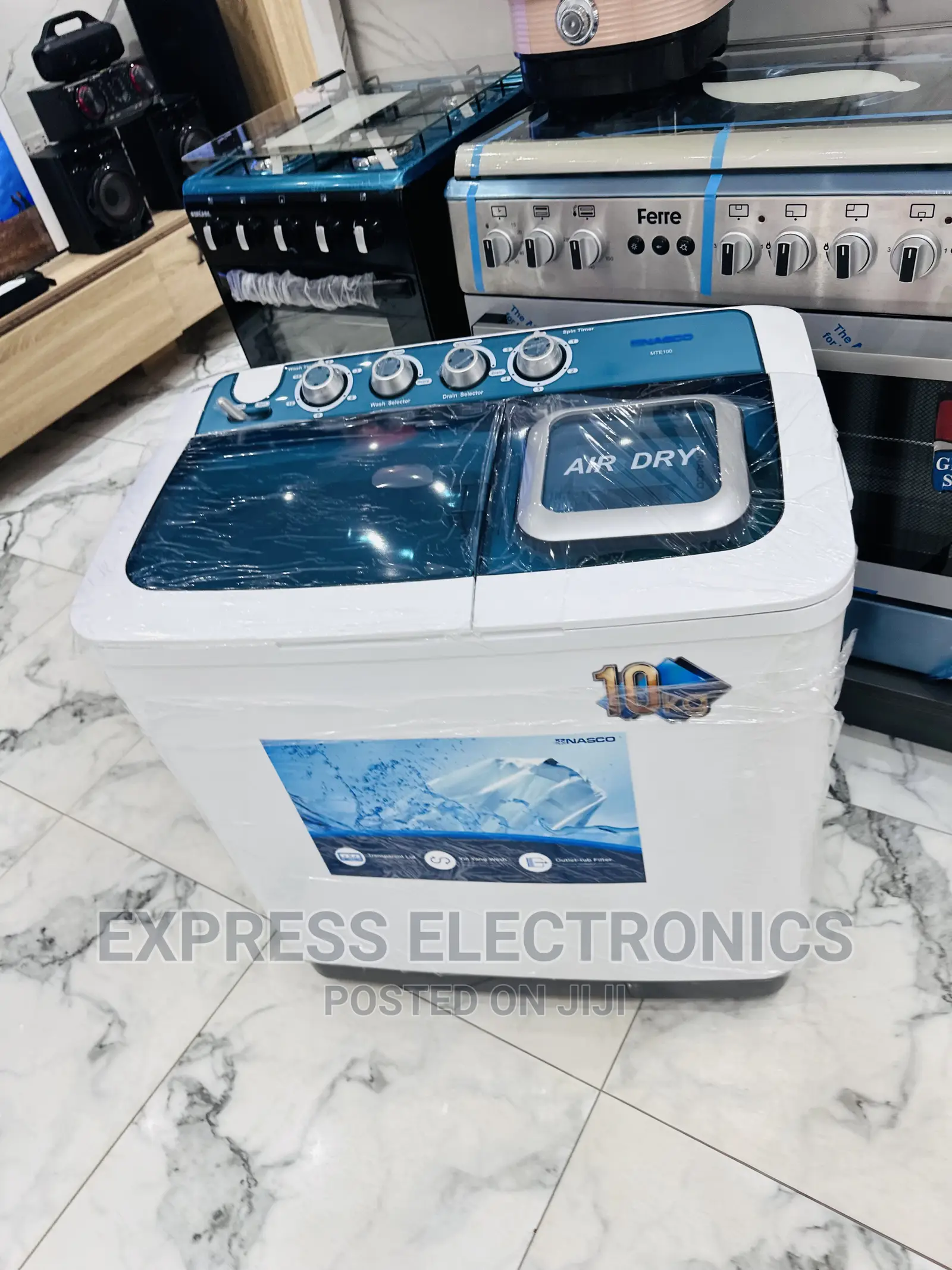 Large Capacity 10kg Topload Washing Machine Nasco