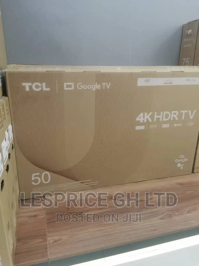 New TCL 50” Android Smart Digital TV