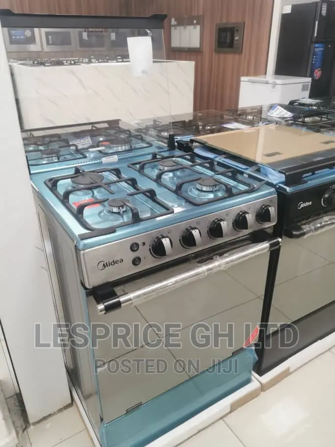 Midea 4br Gas Cooker Glass Cooker