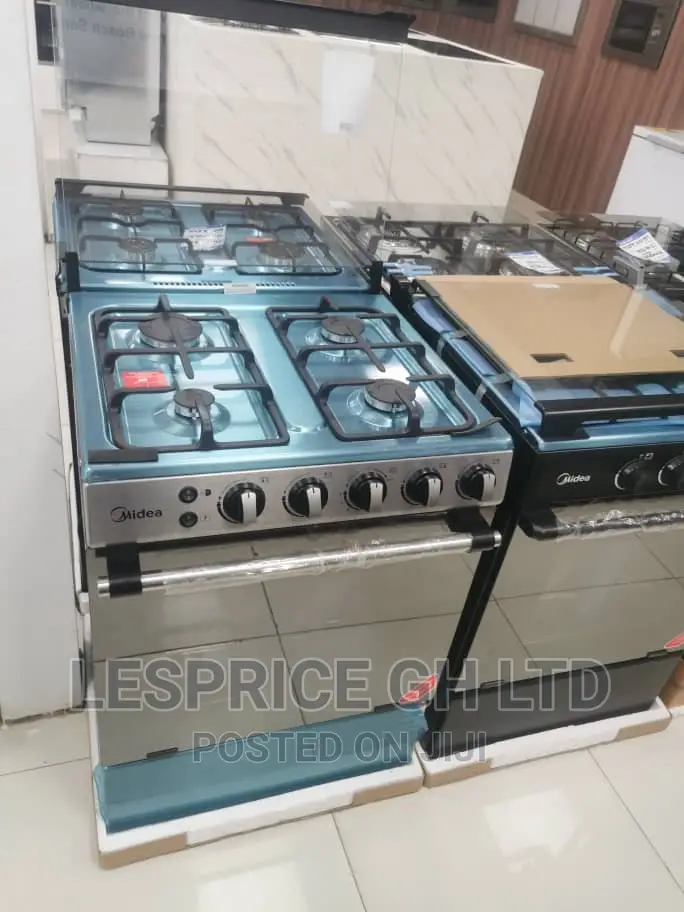 Midea 60x60 4br //Gas Cooker Power Plus