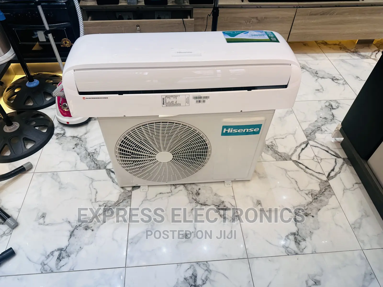 Quiet and Powerful Cooling Split Hisense R410 Gas 1.5hp AC