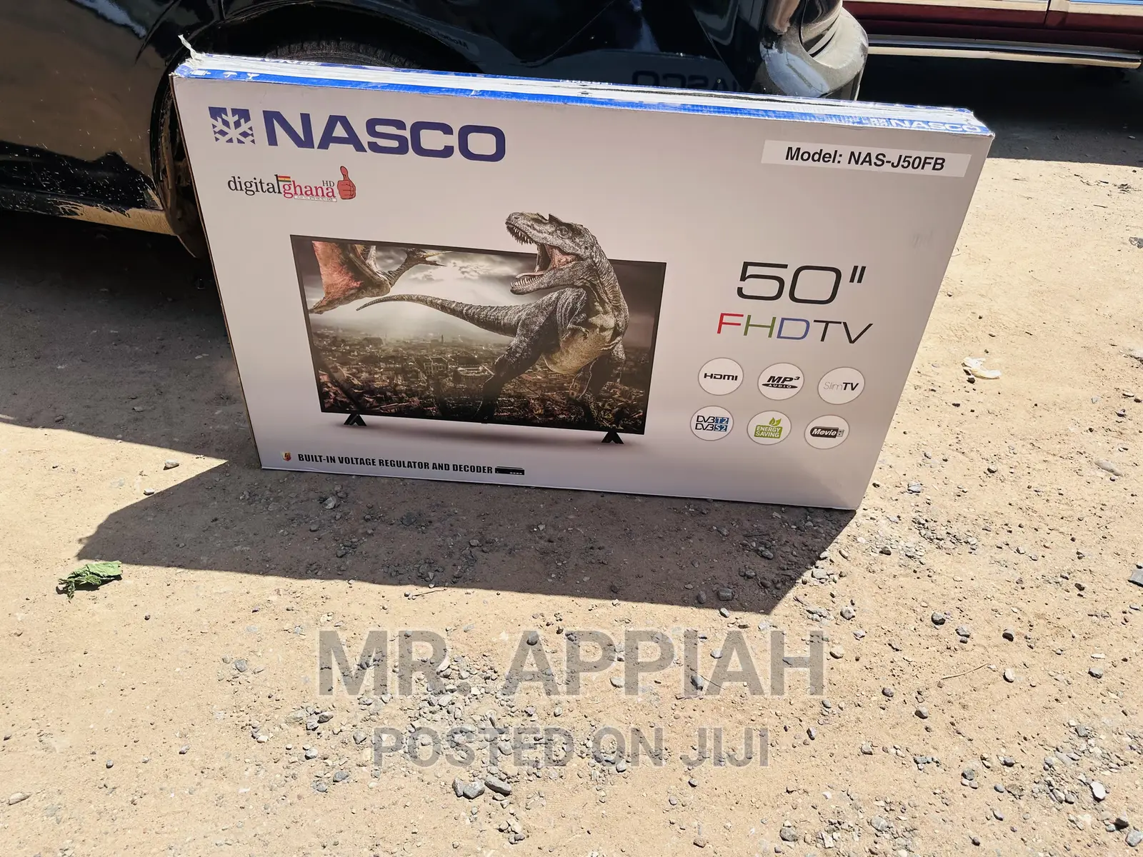 Foreign Standard Nasco 50 Inch Smart Tv(Black) 