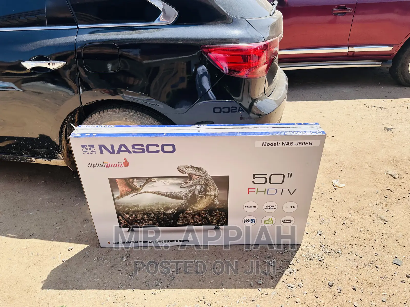 Foreign Standard Nasco 50 Inch Smart Tv(Black) 