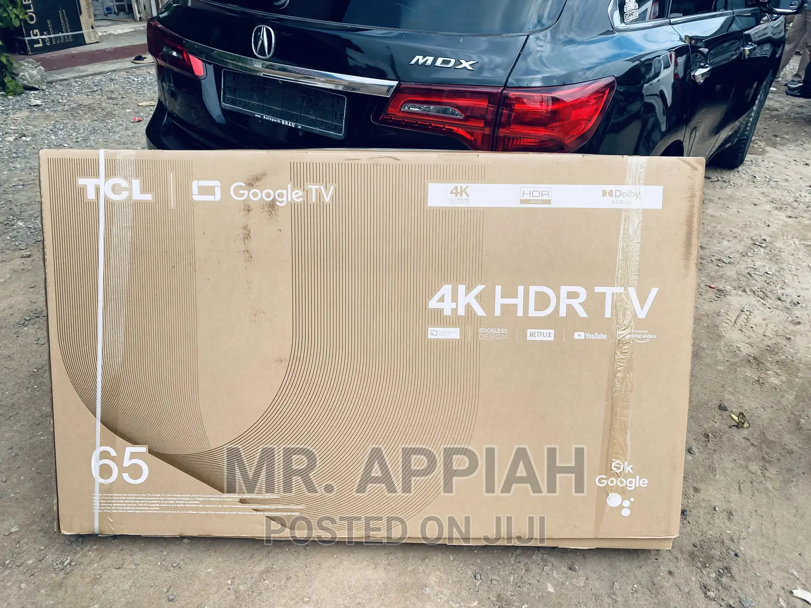 Reliable TCL 65p635 Led Google Smart Tv(Black)65 Inch.