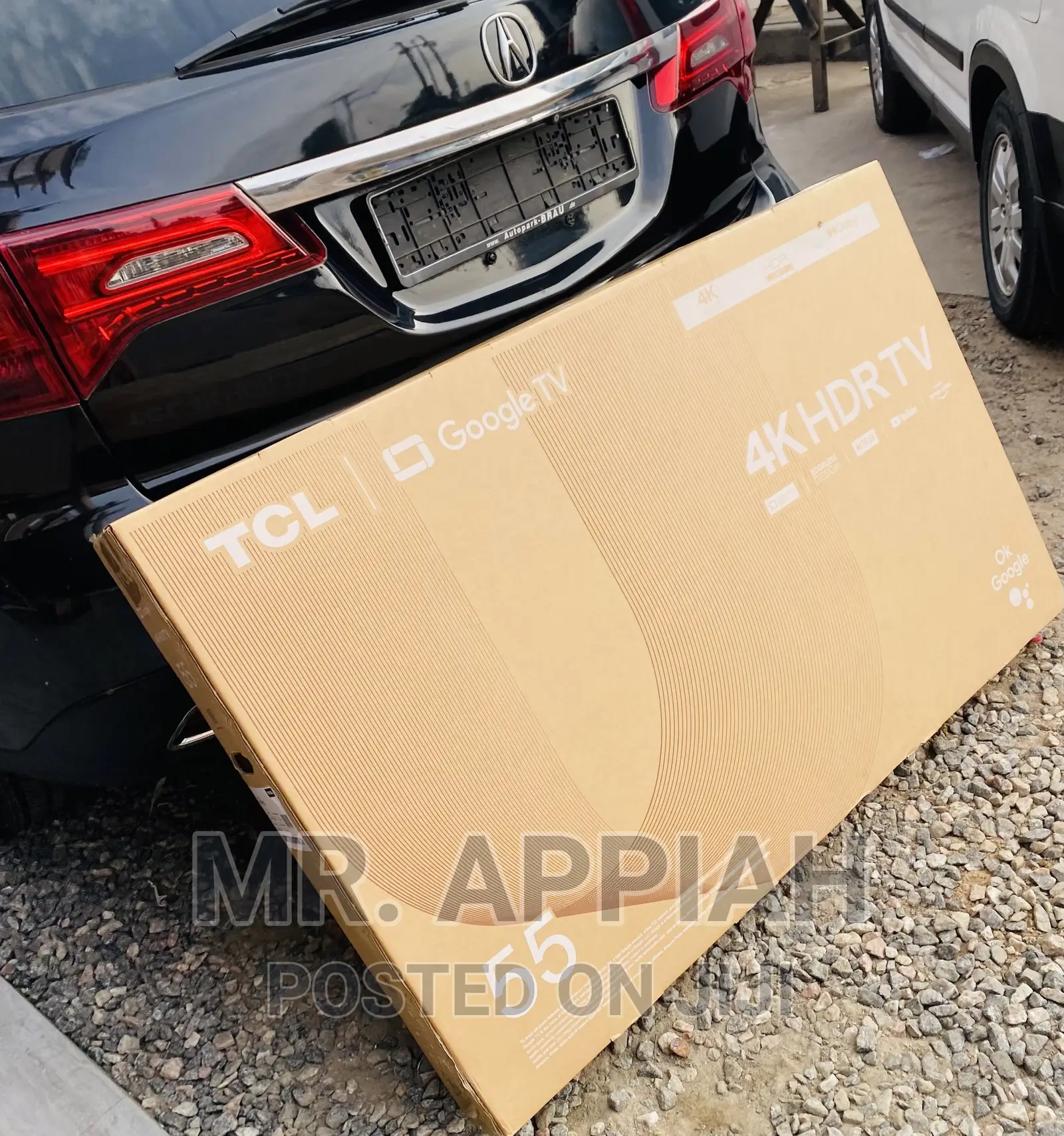 New TCL 55 Inch Edgeless HDR Google Smart Tv(55p635).
