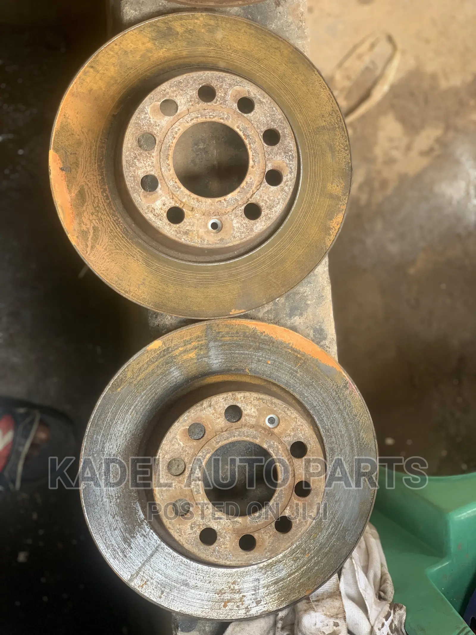 Back Brake Disc for Golf-7 GTI and Golf-8 R.