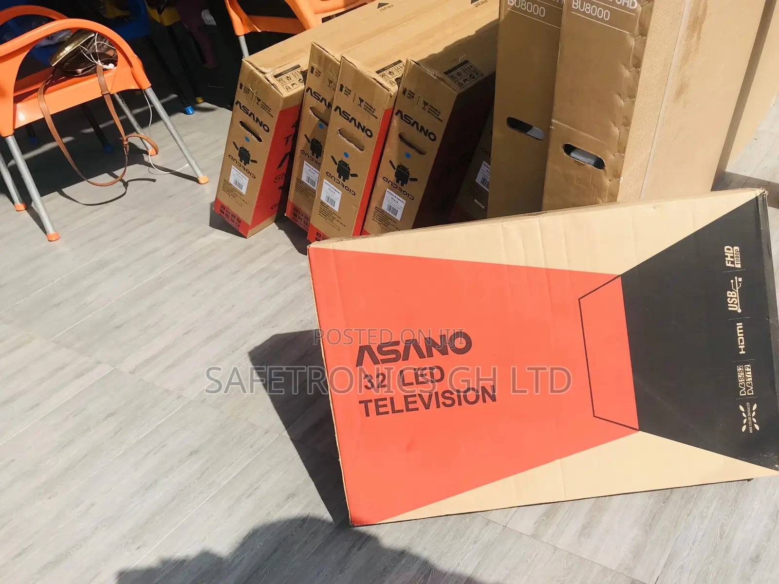 Durable Satellite 32 Inches Glossy Led Asano Tv