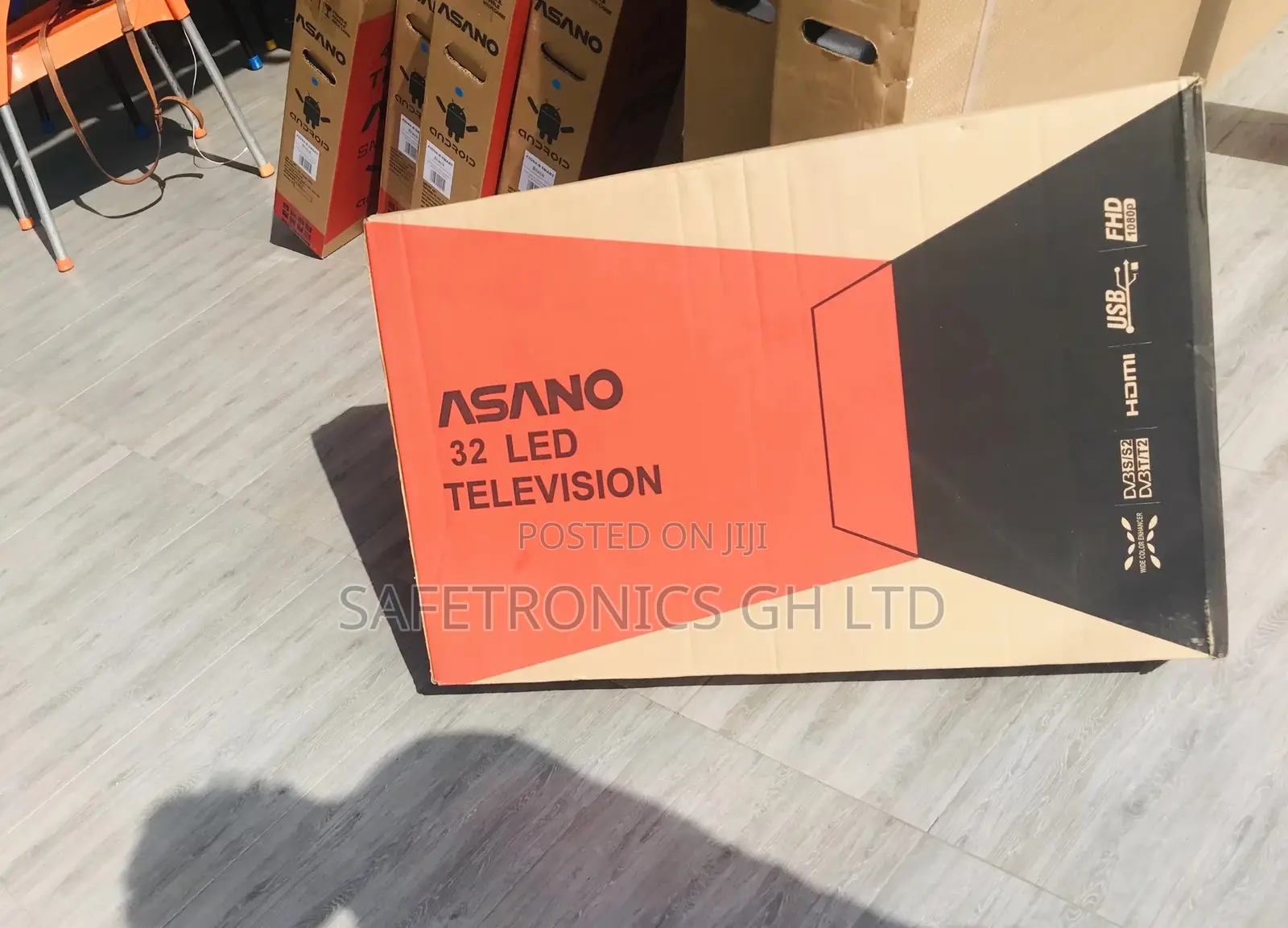 Durable Satellite 32 Inches Glossy Led Asano Tv