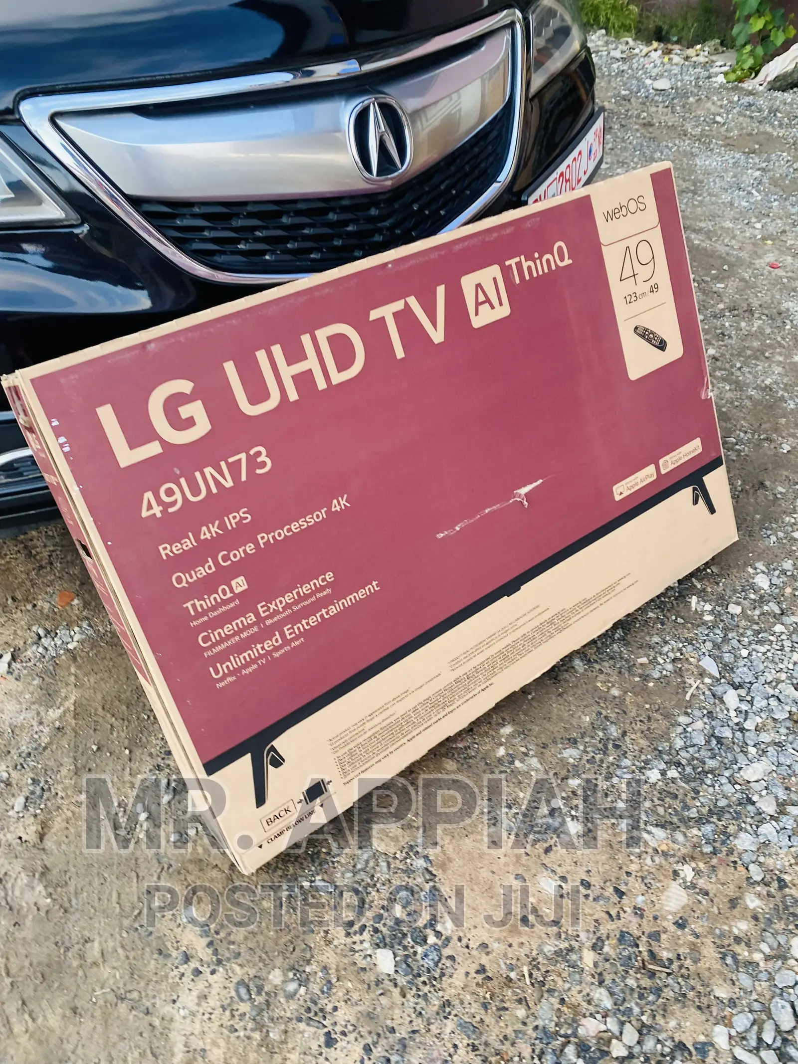 Fast and Efficient LG 49inch Uhd Smart Tv(49un7340)Black