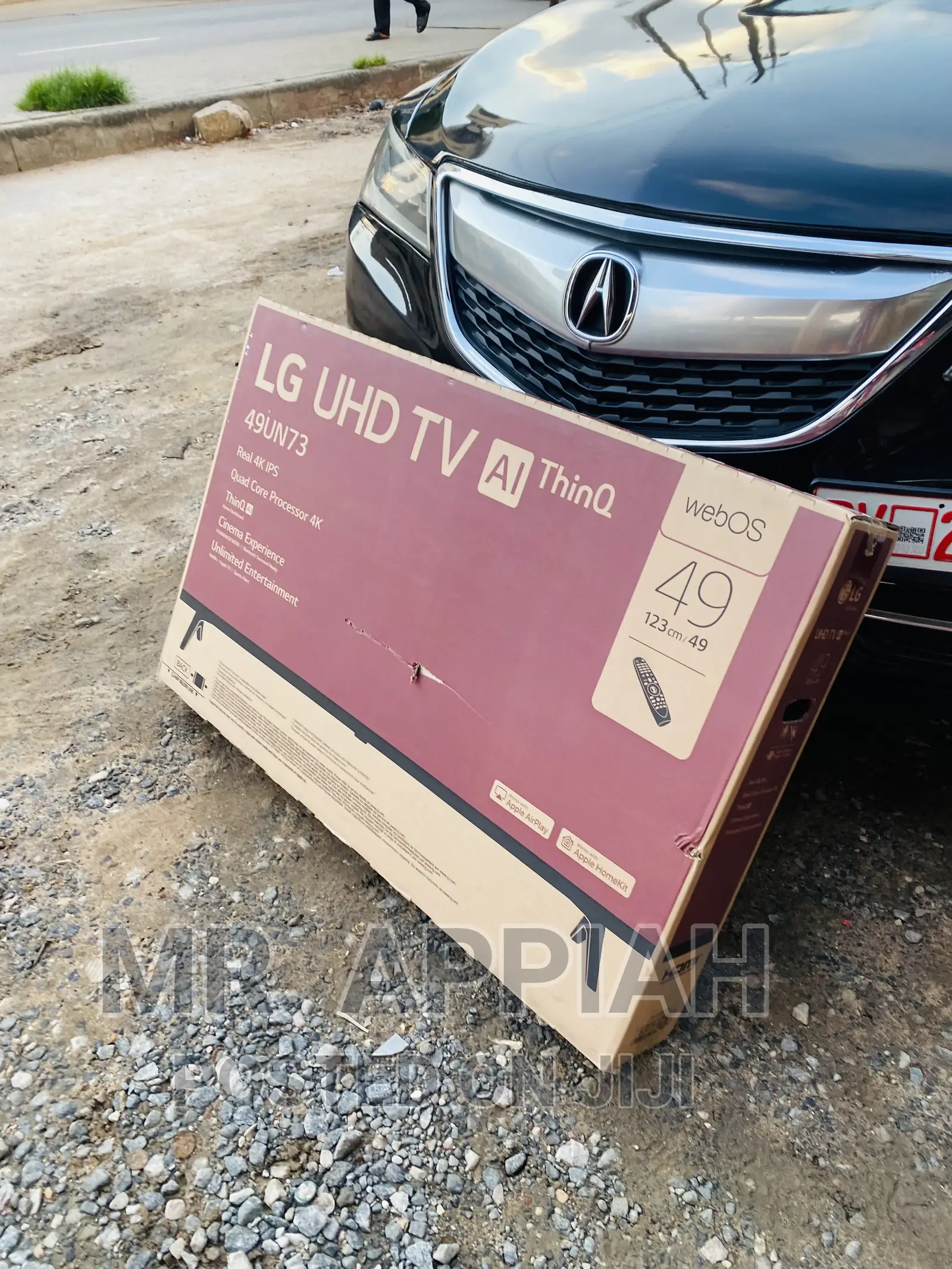 Energy Sufficient LG 49 Inch Uhd Real Tv(49un7340)Black