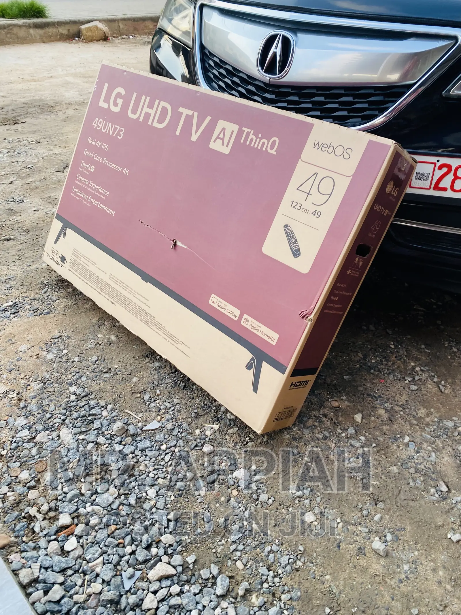 Energy Sufficient LG 49 Inch Uhd Real Tv(49un7340)Black