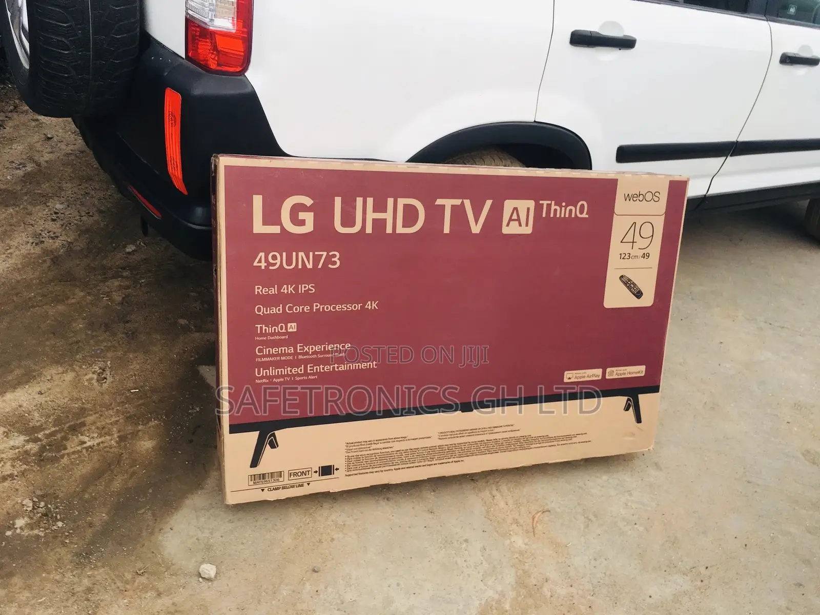 Smart LED Crystal UHD Lg UN73 49 Inches Tv