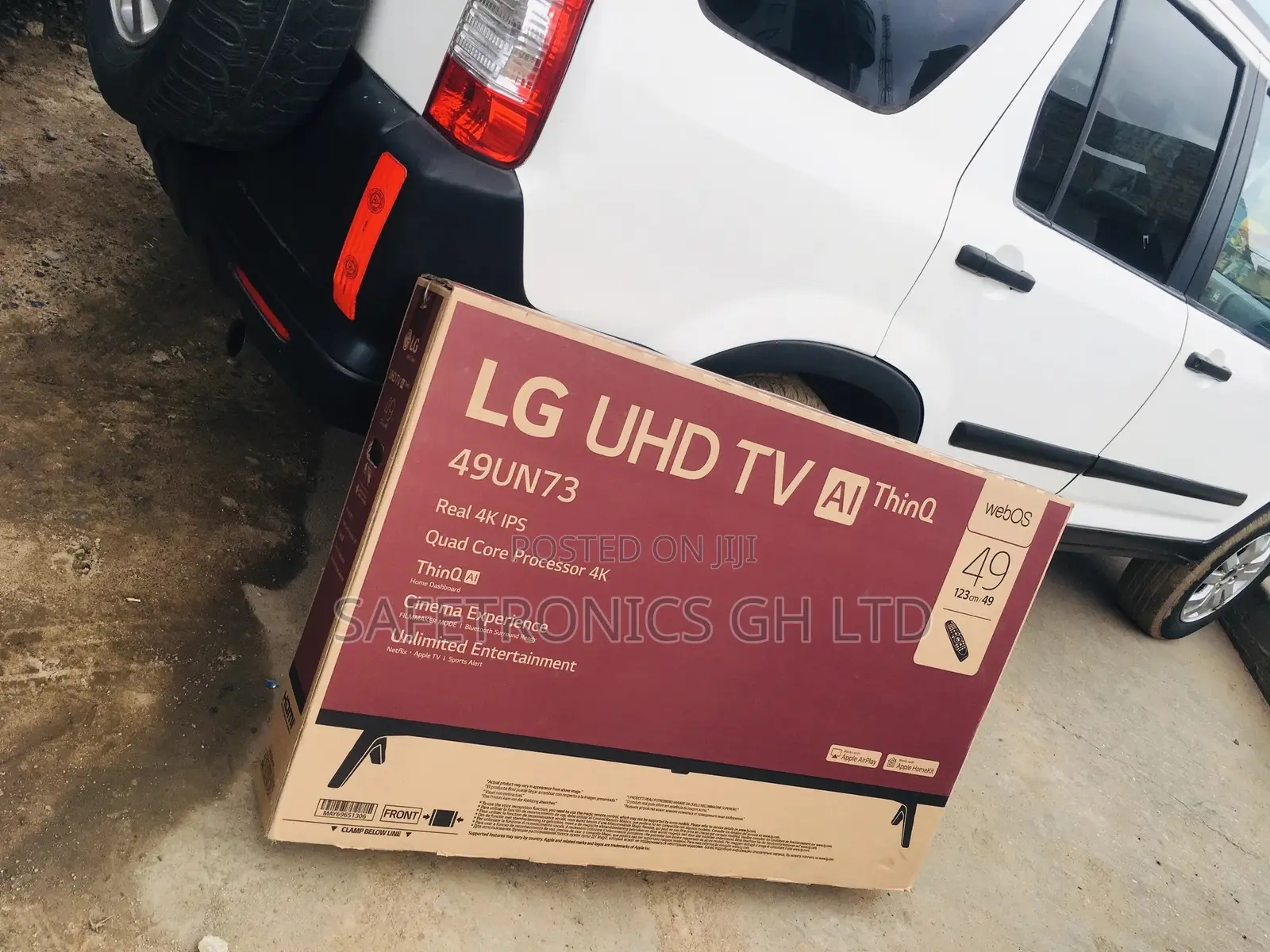 Smart LED Crystal UHD Lg UN73 49 Inches Tv