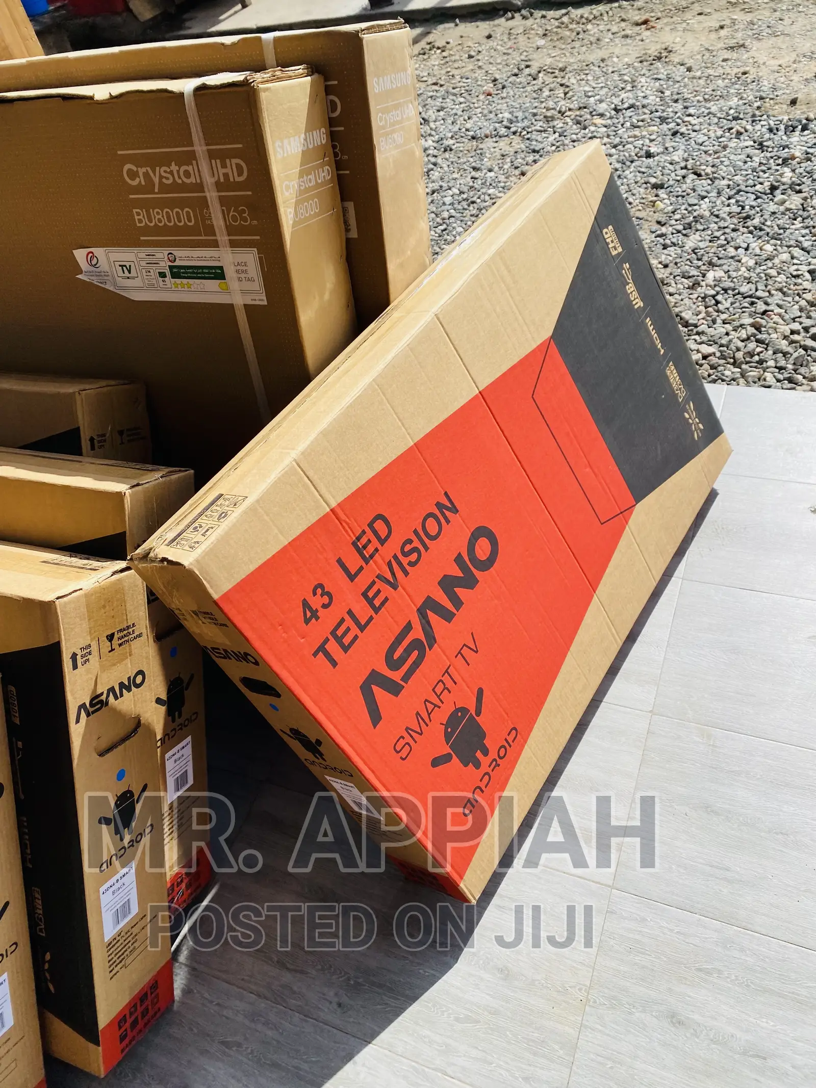 Fast and Efficient Asano 43 Inch Digital Satelite Smart Tv.