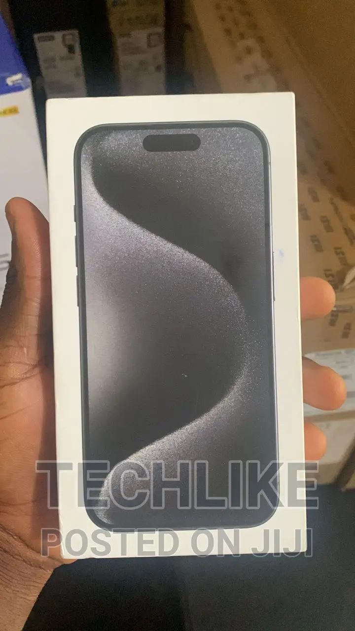 New Apple iPhone 15 Pro 256 GB Black