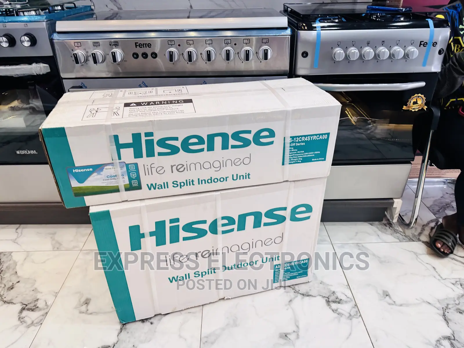 Cooling Made Easy With Hisense Split R410 Gas 2.5hp AC