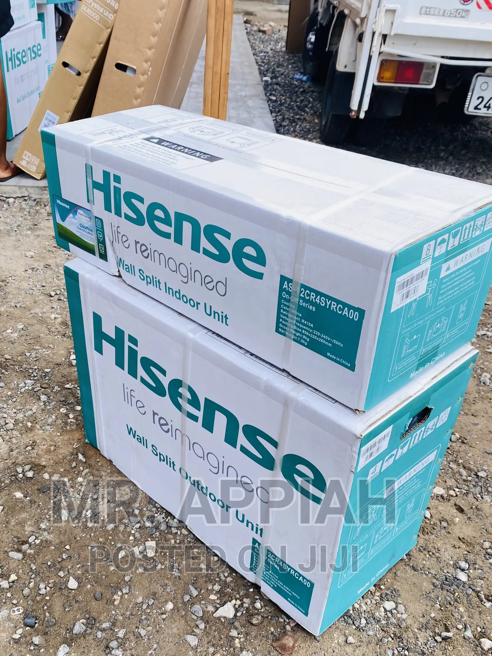 Upgrade Your Comfort Experience With Hisense 2.5HP Ac,White