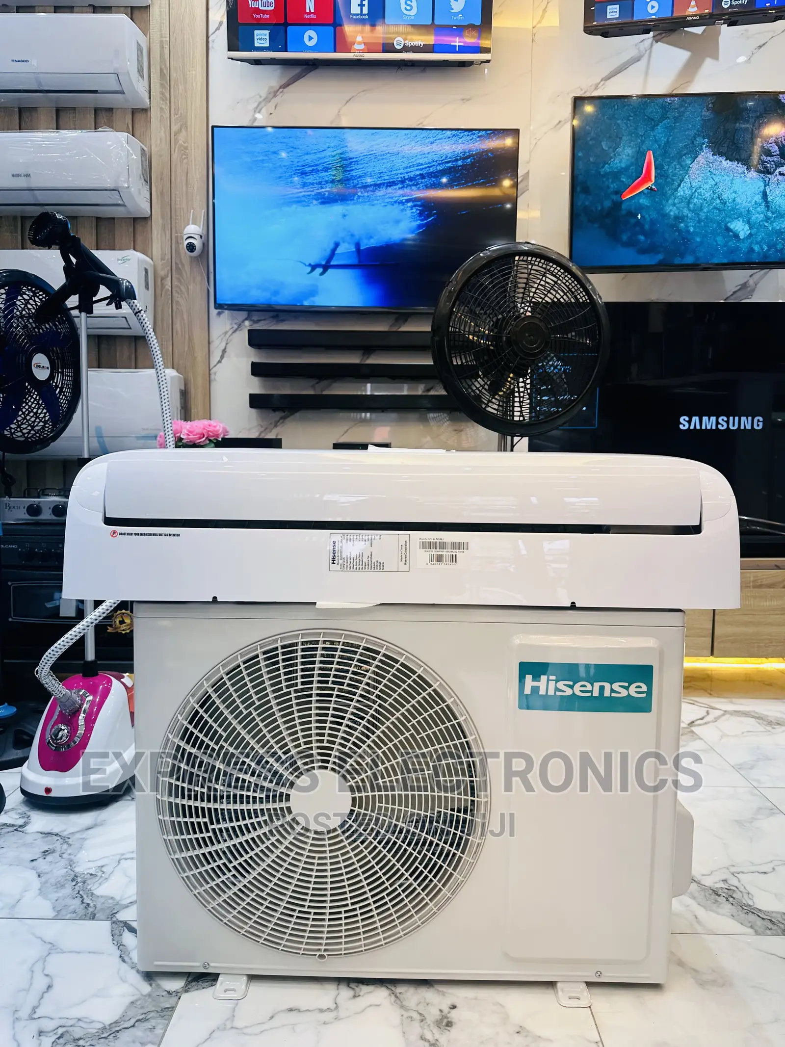 Powerful 2.5hp Split R410 Gas Unit Cooling Excellent Hisense