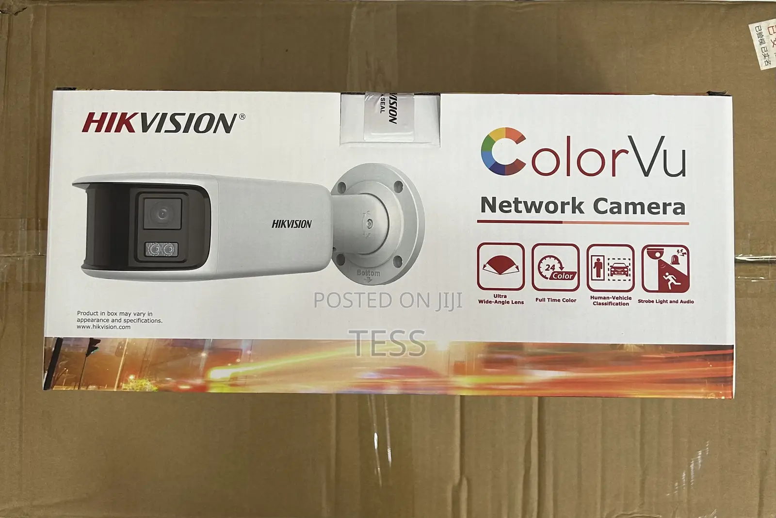 Hikvision 4mp Panoramic Colorvu Fixed Bullet Network Camera.