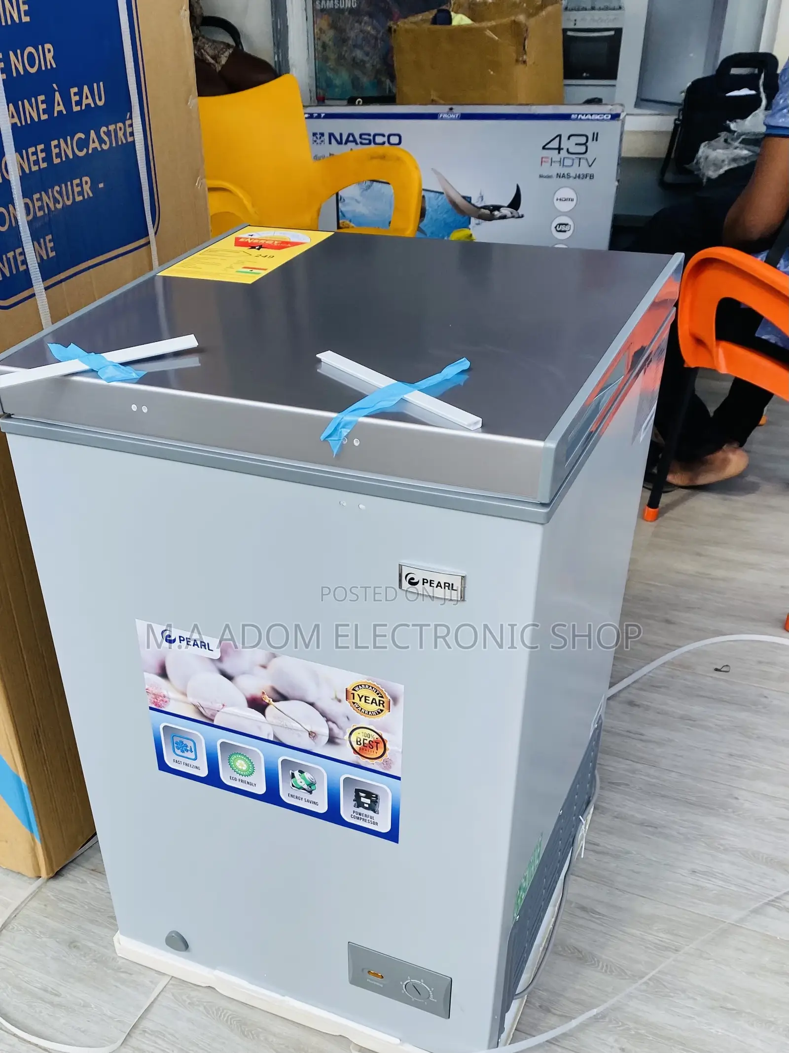 Fast Freezing Pearl PCF- Single Door Chest Freezer