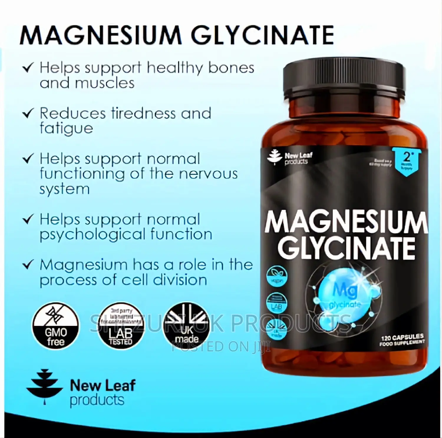 Magnesium Glycinate High Strength - Uk Product
