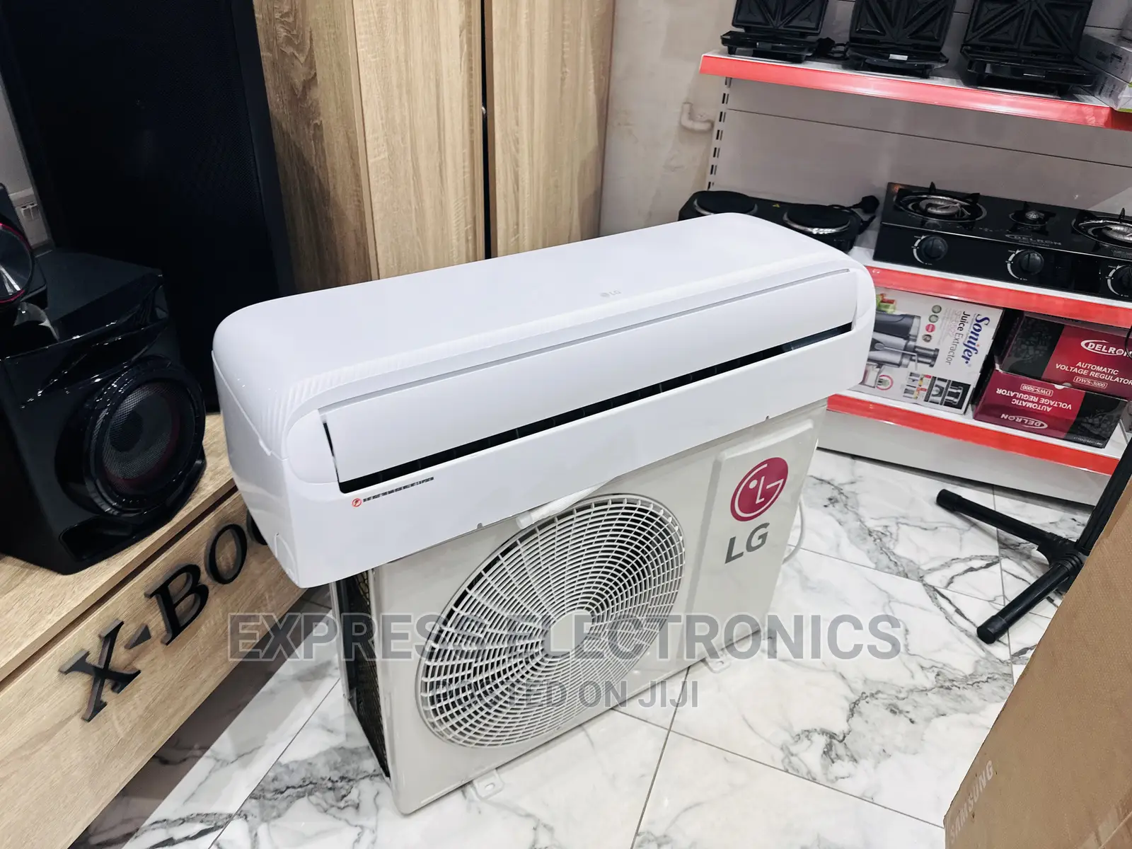 100%Sleek White LG Split R410 Gas 2.0hp AC