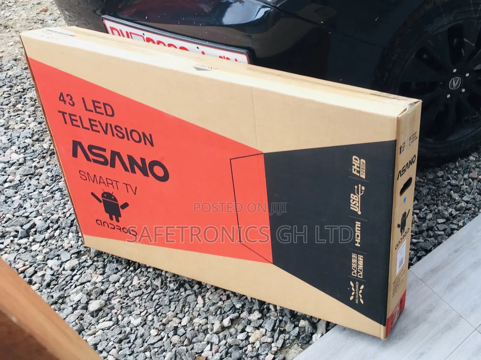 Purchase Asano 43 Inches Glossy LED Neat Clear Tv