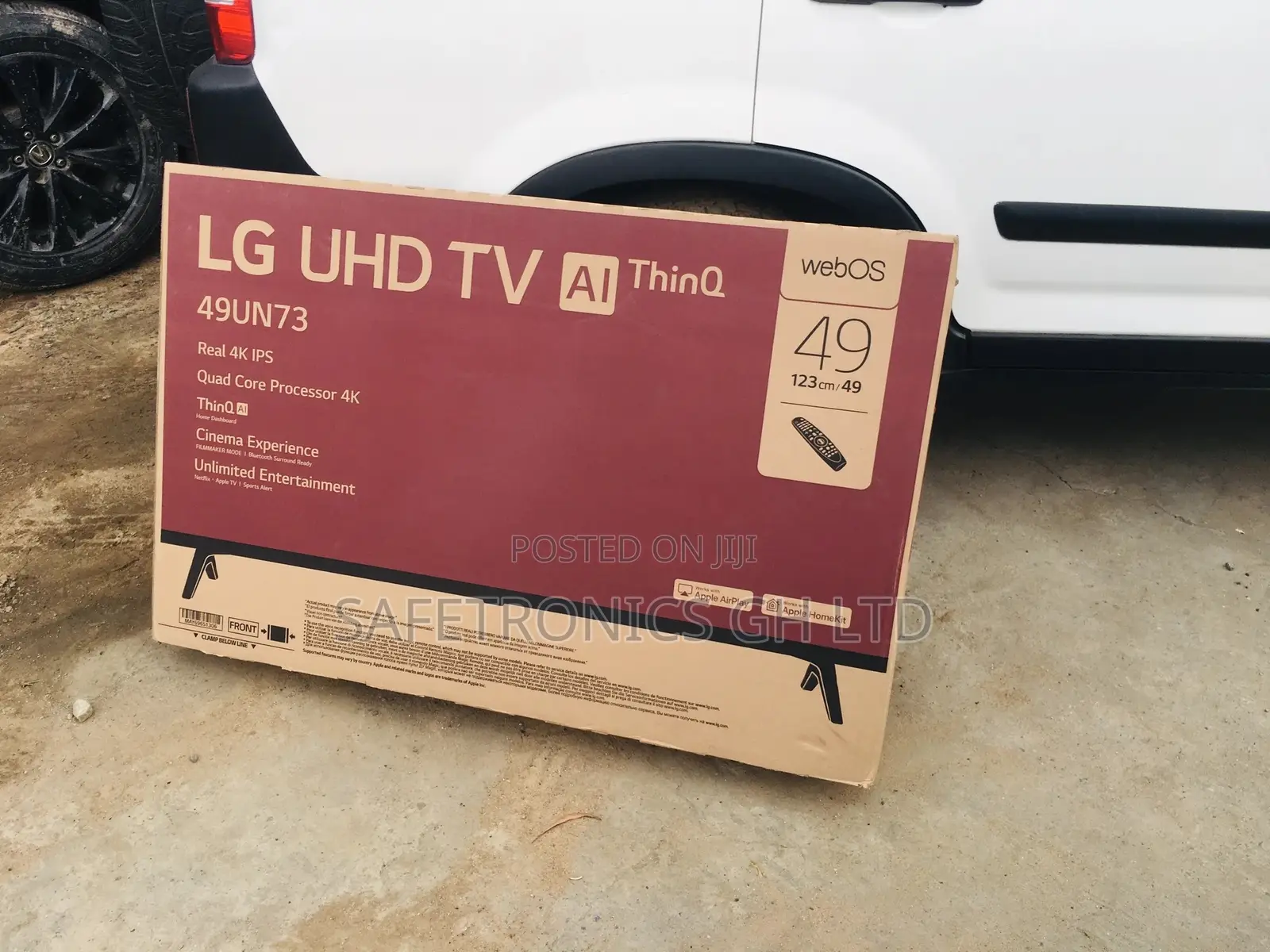 UHD Crystal Lg UN73 49 Inches Smart Glossy LED Tv 