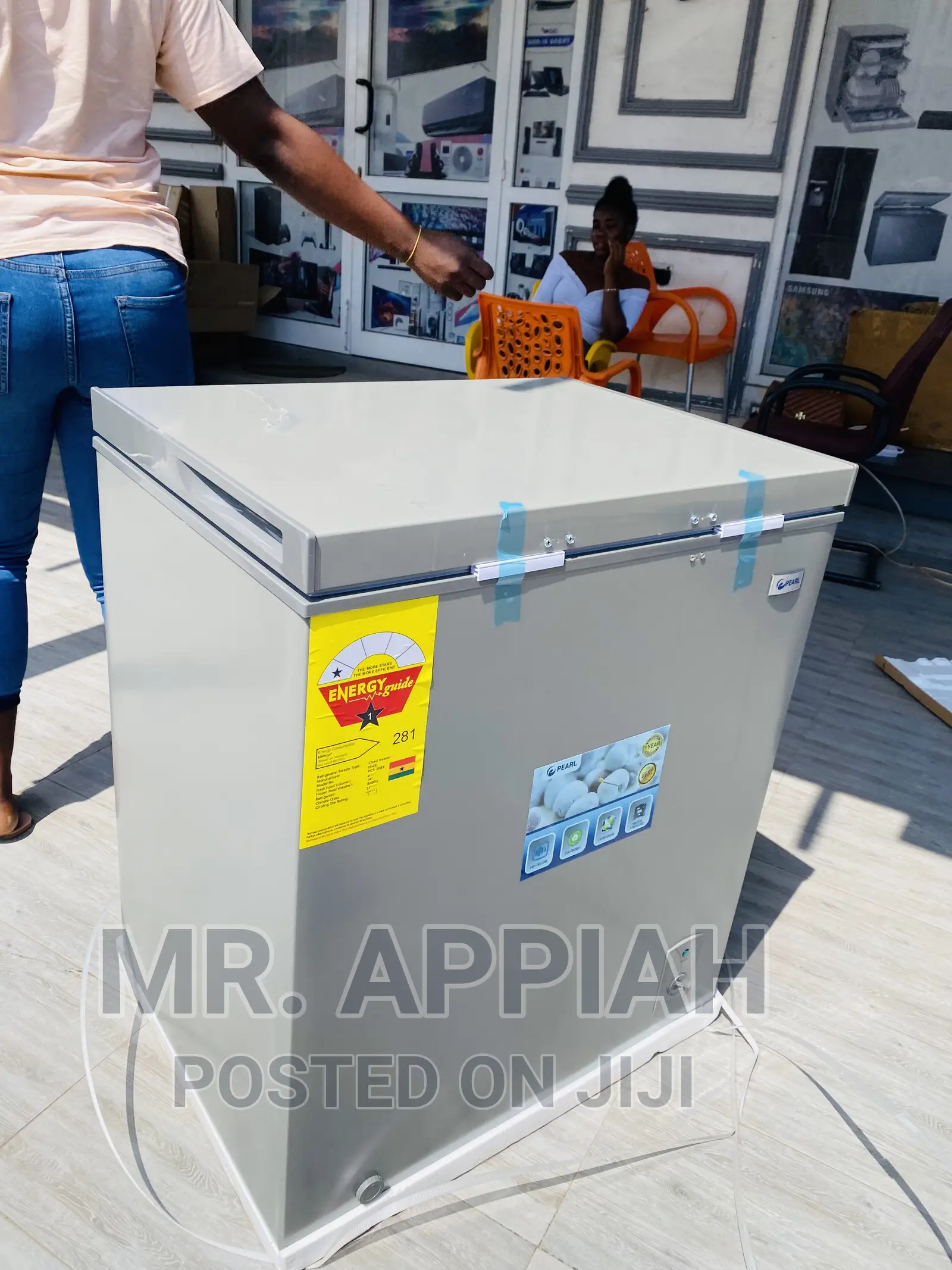 Super Cooling Pearl PCF-380 Chest Freezer(417ltr).