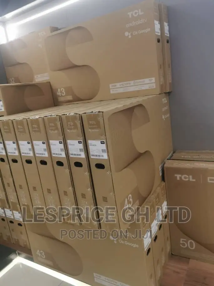 TCL 43” Android Smart Ok Google Plus