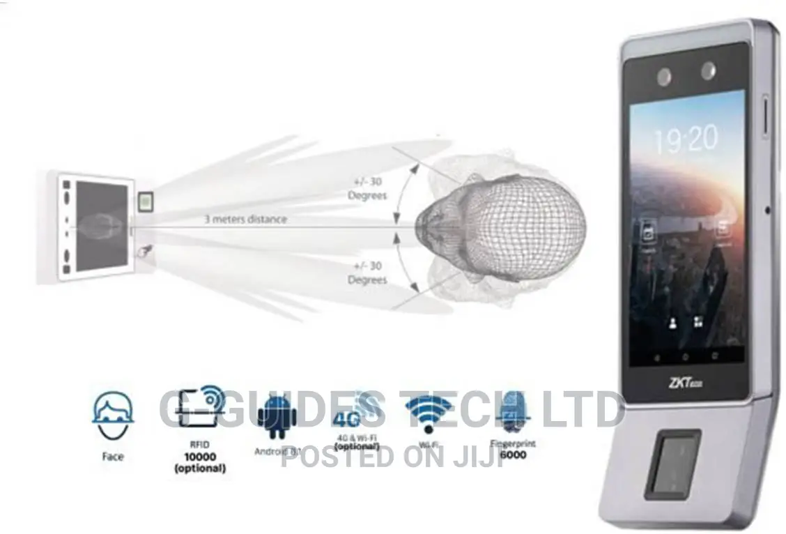 Zkteco Horus E1-Fp WIFI Facial Recognition Time Attendance