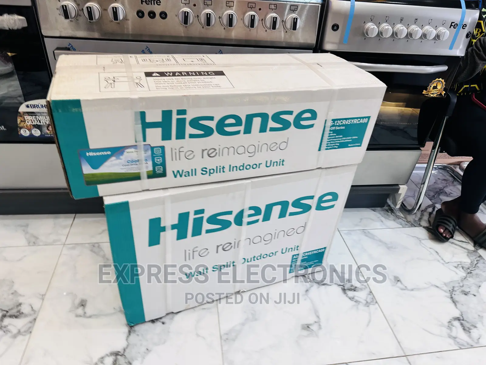 Dehumidifier Sleek White Hisense Split R410 Gas 2.5hp