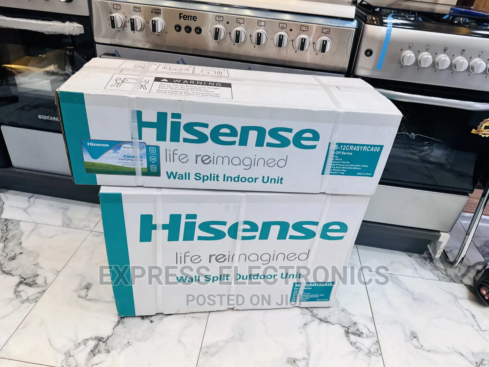 Energy Saving Technology Hisense Split R410 Gas 2.5hp Ac