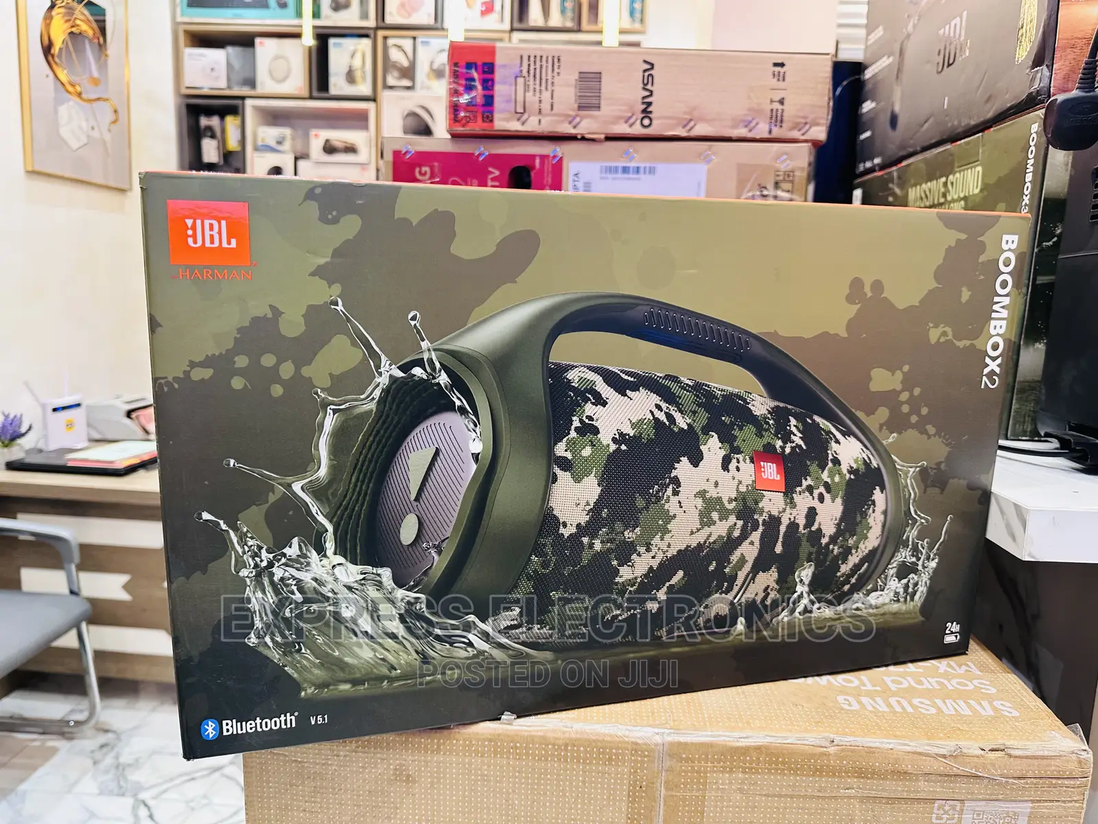Wireless Wonder Bluetooth Speaker JBL Boombox 2