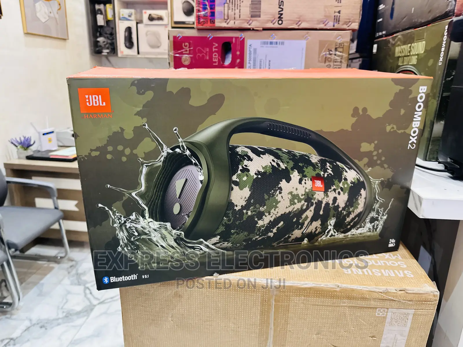 Upgrade Your Sound With JBL Boombox 2 Bluetooth Speaker
