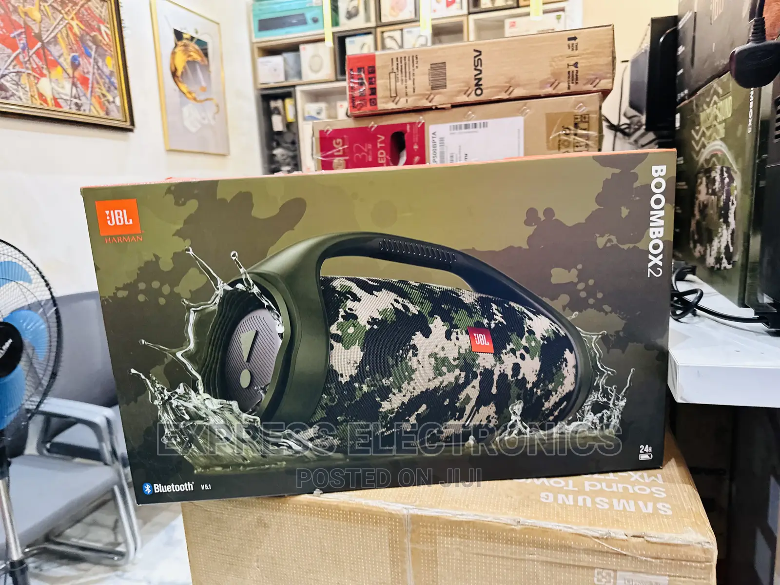 Portable Sound System Bluetooth Speaker JBL Boombox 2